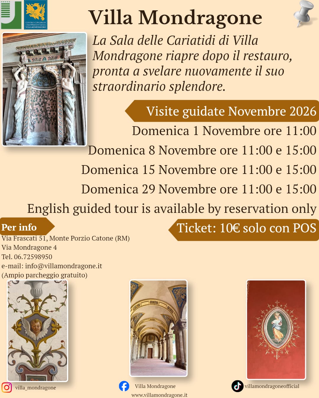 Visite Guidate Novembre 2026